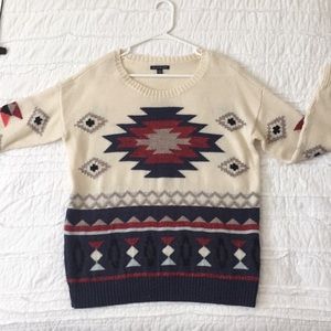 Printed Sweater